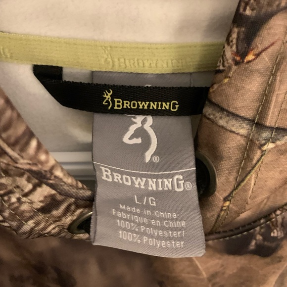 Browning Mossy Oak Women’s Camo Hoodie - Large, NWOT - Picture 3 of 5